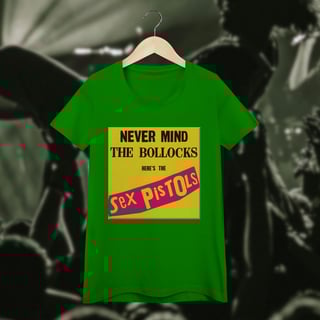 Nome do produto Never Mind The Bollocks (baby look)