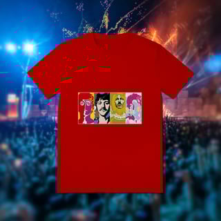 Nome do produto Camiseta unisex - Psychedelic four