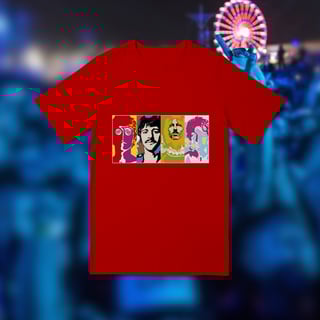 Nome do produto Camiseta infantil (10 a 14) - Psychedelic four
