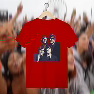 Nome do produto Camiseta unisex - Fab four