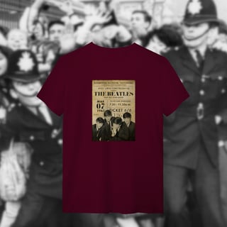 Nome do produto Camiseta unisex - The Beatles in Concert