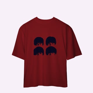 Nome do produto Camiseta oversized - Young faces