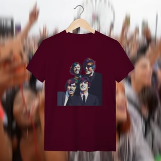 Nome do produto Camiseta unisex - Fab four