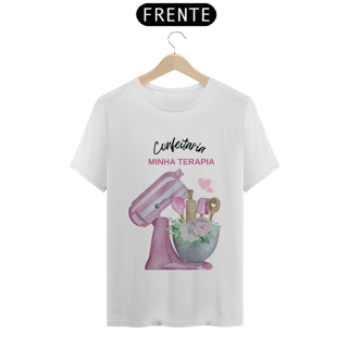 Nome do produto Camiseta confeitaria, minha terapia