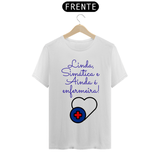 Nome do produto Camiseta linda enfermeira