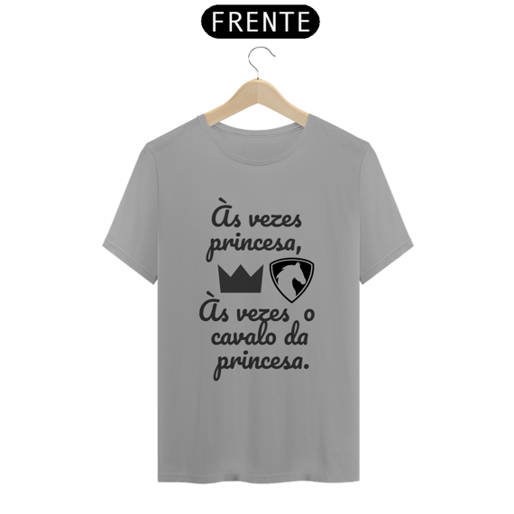 Camiseta cavalo da princesa