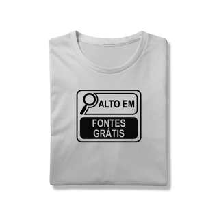 Nome do produto Alto em Fontes Grátis
