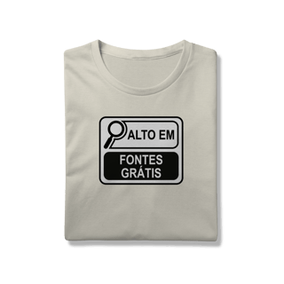 Nome do produto Alto em Fontes Grátis