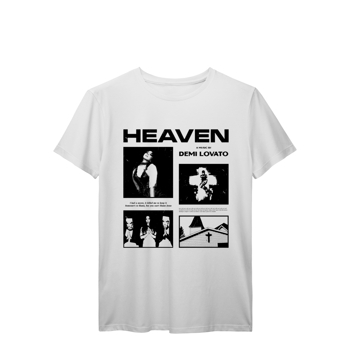 Nome do produto: Demi Lovato Heaven - camiseta