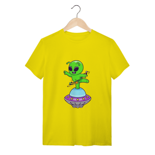Nome do produto Camiseta Quality - Alien na Nave