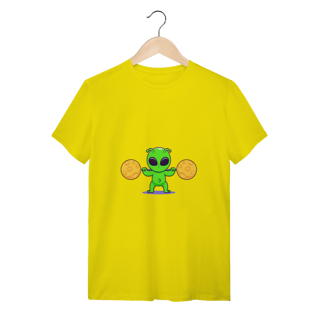 Nome do produto Camiseta Quality - Alien na Musculação