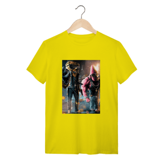 Nome do produto Camiseta Quality - Bob e Patrick Bombados