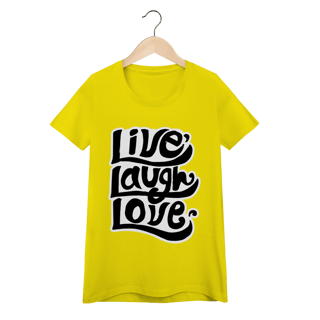 Nome do produto Baby Long Quality - Live, Laugh, Love