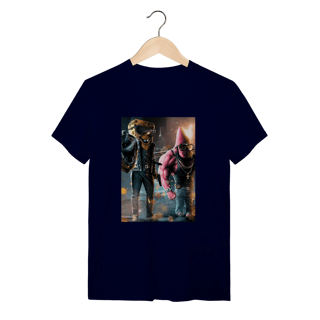 Nome do produto Camiseta Quality - Bob e Patrick Bombados
