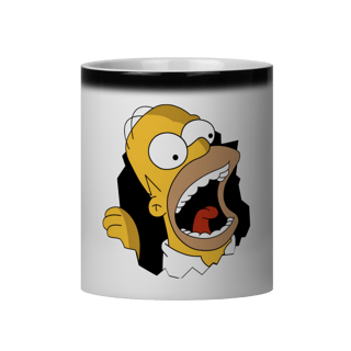 Caneca Mágica - Homer Simpson
