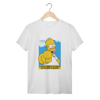 Nome do produto Camiseta Quality - Homer Minha Culpa