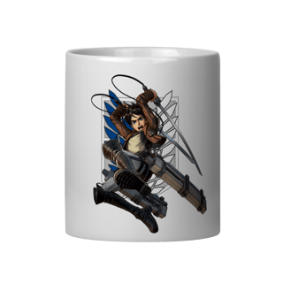 Nome do produto Caneca - Attack on Titan - Eren