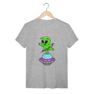 Nome do produto Camiseta Quality - Alien na Nave