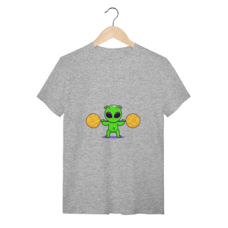Nome do produto Camiseta Quality - Alien na Musculação