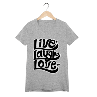 Nome do produto Baby Long Quality - Live, Laugh, Love