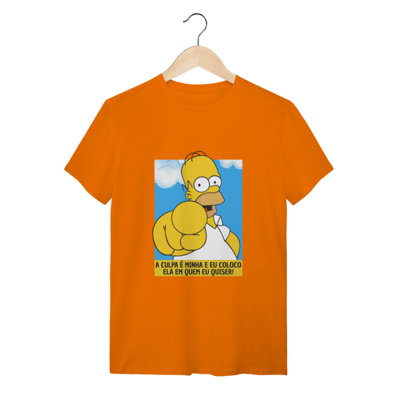Camiseta Quality - Homer Minha Culpa