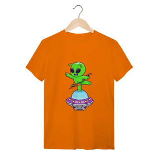 Nome do produto Camiseta Quality - Alien na Nave