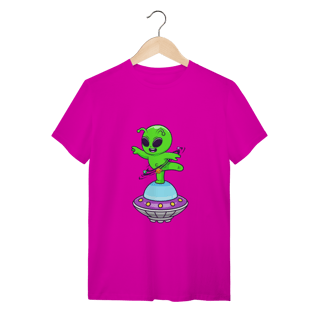Nome do produto Camiseta Quality - Alien na Nave