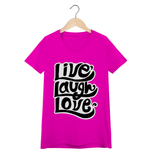 Nome do produto Baby Long Quality - Live, Laugh, Love
