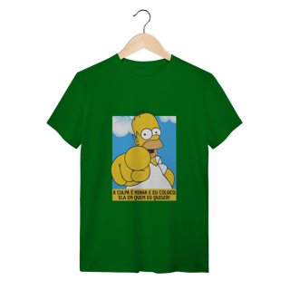 Nome do produto Camiseta Quality - Homer Minha Culpa