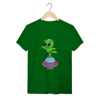 Nome do produto Camiseta Quality - Alien na Nave