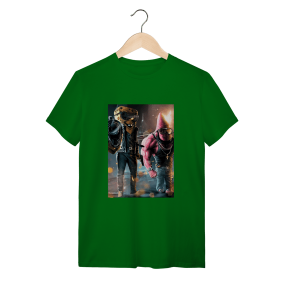 Camiseta Quality - Bob e Patrick Bombados
