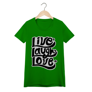 Nome do produto Baby Long Quality - Live, Laugh, Love