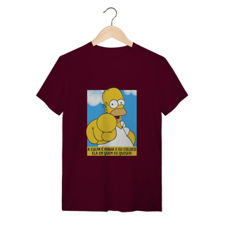 Nome do produto Camiseta Quality - Homer Minha Culpa