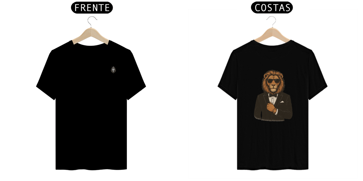 Nome do produto: Camisa T-Shirt Prime Leão Elegante