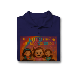 Nome do produto Lulu e Seu Abraço Colorido - Polo Feminina Oficial