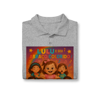 Nome do produto Lulu e Seu Abraço Colorido - Polo Feminina Oficial