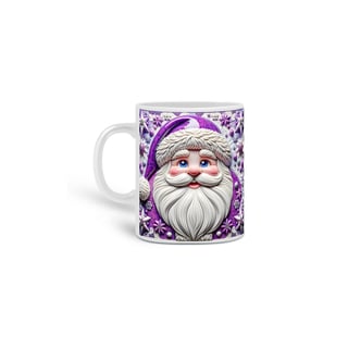 Nome do produto Caneca 325 ml Papai Noel Lilas