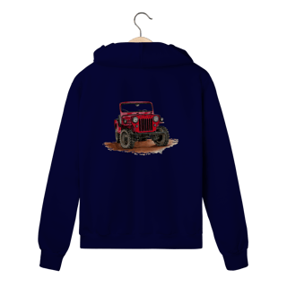 Nome do produto Willys Cj3 | Moletom Zíper