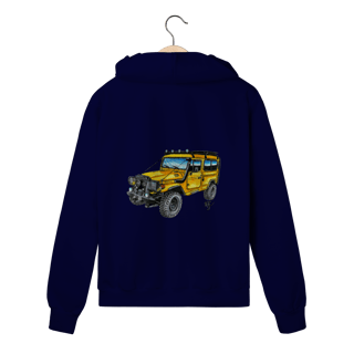 Nome do produto Toyota Bandeirante | Moletom Zíper