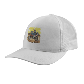 Nome do produto Africa Twin Dakar | Boné Americano com Tela