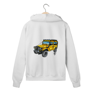 Nome do produto Toyota Bandeirante | Moletom Zíper