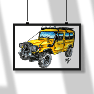 Poster  Toyota Bandeirante