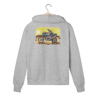 Nome do produto África Twin Dakar | Moletom Zíper