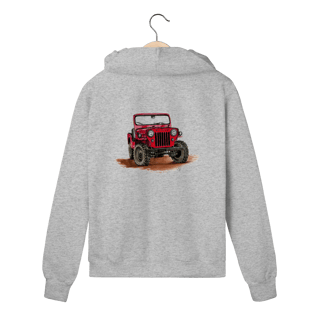 Nome do produto Willys Cj3 | Moletom Zíper