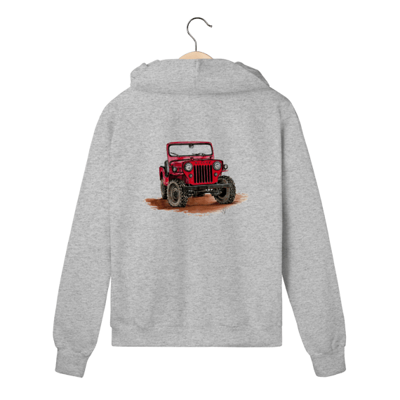 Willys Cj3 | Moletom Zíper