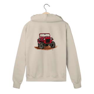 Nome do produto Willys Cj3 | Moletom Zíper