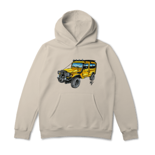 Nome do produto Toyota Bandeirante | Moletom Canguru