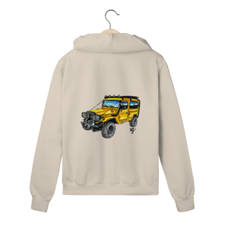 Nome do produto Toyota Bandeirante | Moletom Zíper