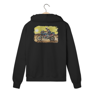 Nome do produto África Twin Dakar | Moletom Zíper