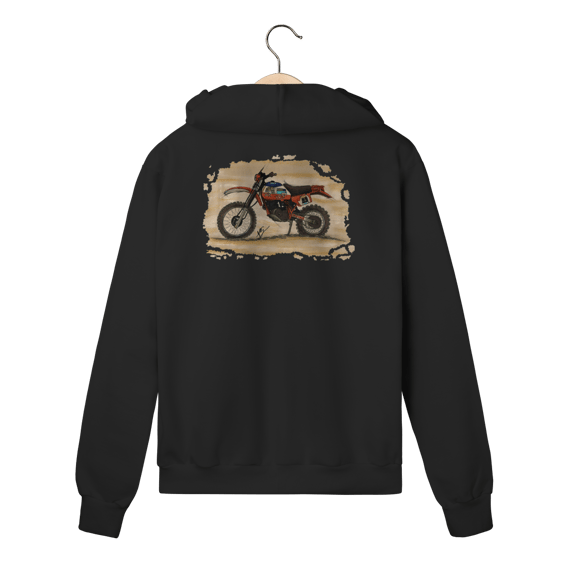 XR 500 Dakar | Moletom Zíper